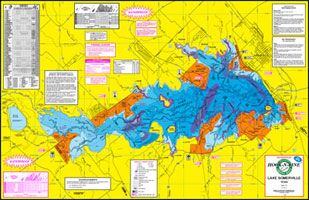 Hook-n-line Freshwater Map: Texas Lake Somerville