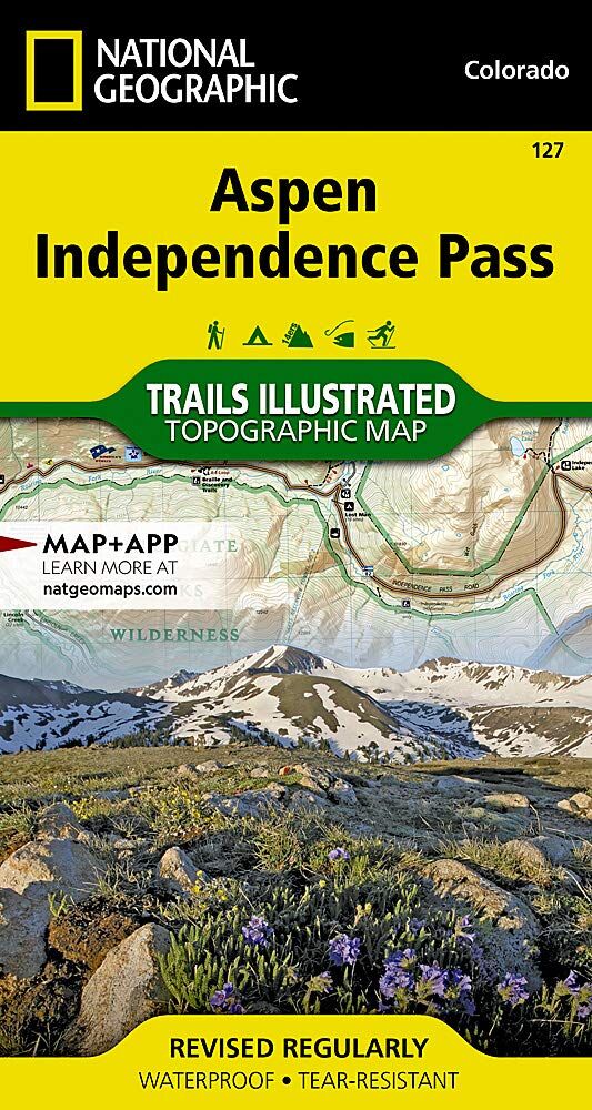 Trails Illustrated Maps: Colorado - Aspen/independence Pass
