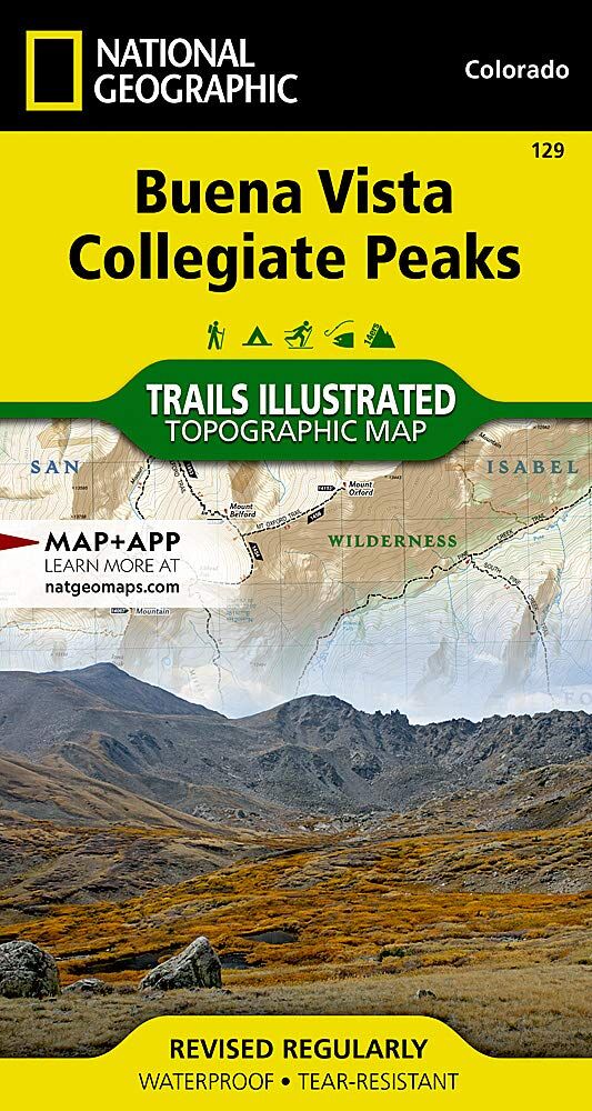 Trails Illustrated Maps: Colorado - Buena Vista/collegiate Peaks