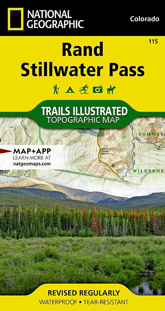 Trails Illustrated Maps: Colorado - Rand/stillwater Pass