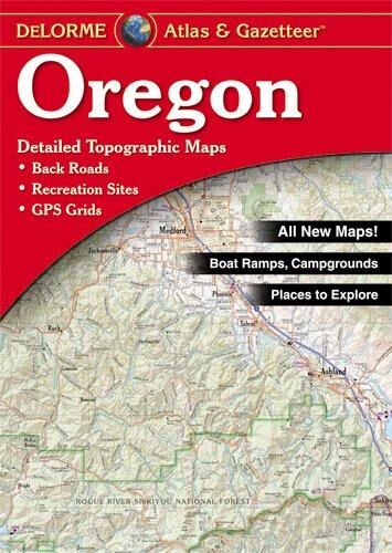 Delorme Oregon Atlas and Gazetteer