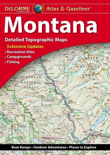 Delorme Montana Atlas and Gazetteer