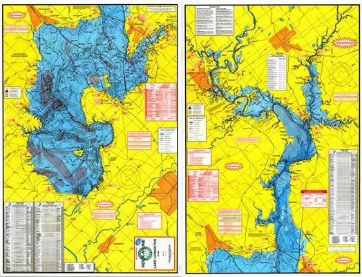 Hook-n-line Freshwater Map: Texas Lake Livingston Hook-n-line Freshwater Map: Texas Lake Livingston