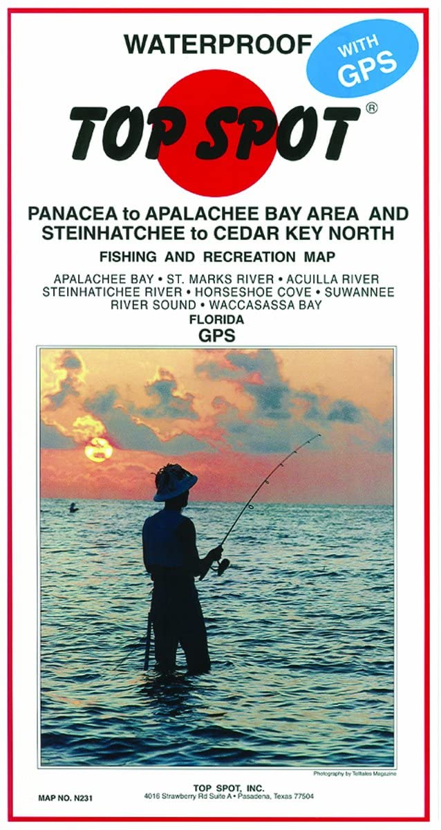 Top Spot Maps: Panacea to Apalachee Bay Area Top Spot Maps: Panacea to Apalachee Bay Area