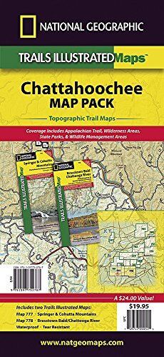 Trails Illustrated Maps: South Carolina - Chattahoochee National Forest Map Pack Bundle Trails Illustrated Maps: South Carolina - Chattahoochee National Forest Map Pack Bundle