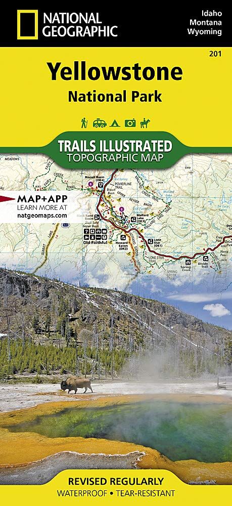 Trails Illustrated Maps: Wyoming - Yellowstone National Park Trails Illustrated Maps: Wyoming - Yellowstone National Park